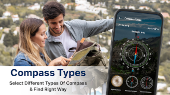 Smart Compass: Digital Compass APK screenshot
