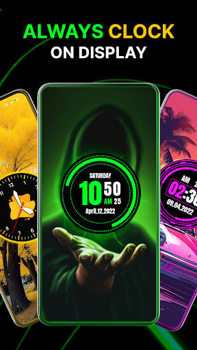 Умные часы: обои с часами APK screenshot