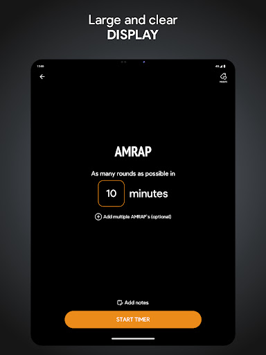 SmartWOD Timer - WOD timer APK screenshot