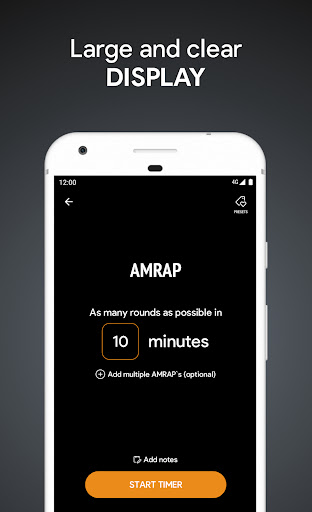 SmartWOD Timer - WOD timer APK screenshot