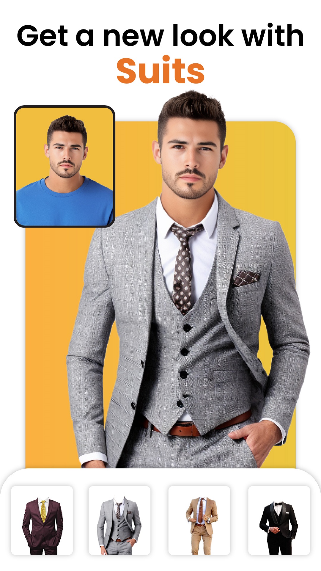 Smarty Men Jacket Photo Editor APK screenshot