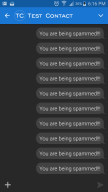 SMS Spammer screenshot