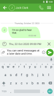 SMS text messaging APK screenshot