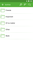 SMS text messaging APK screenshot