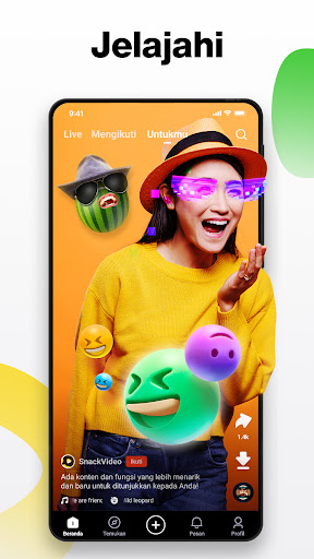 SnackVideo - Video & Live Show APK screenshot