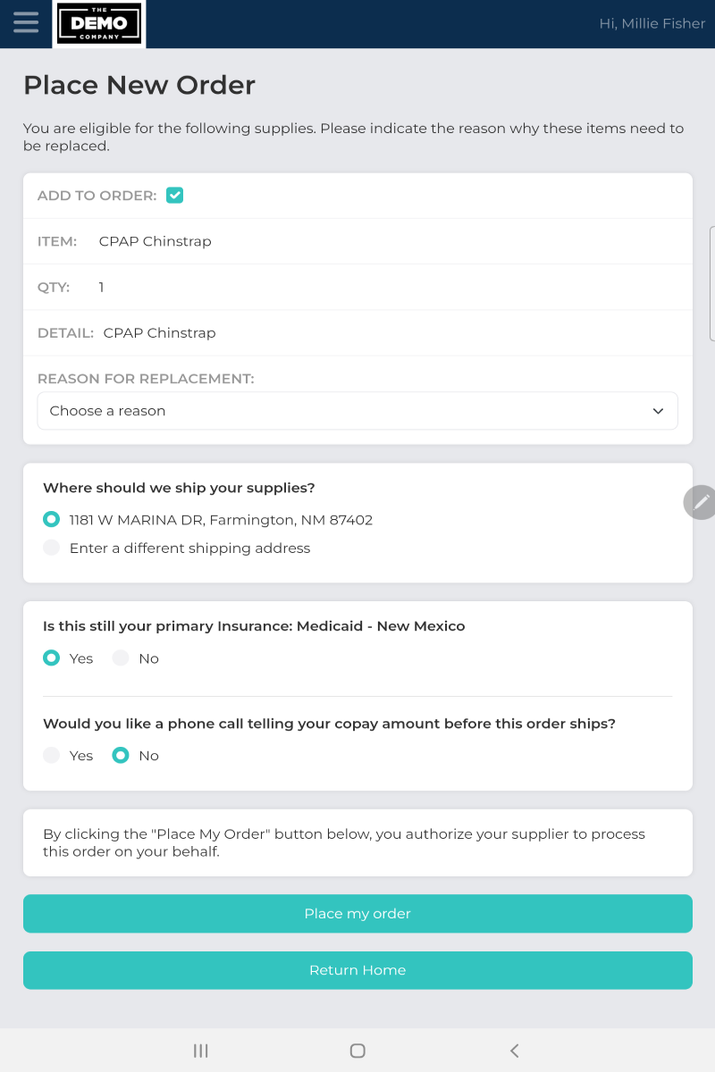 SNAP Resupply APK screenshot