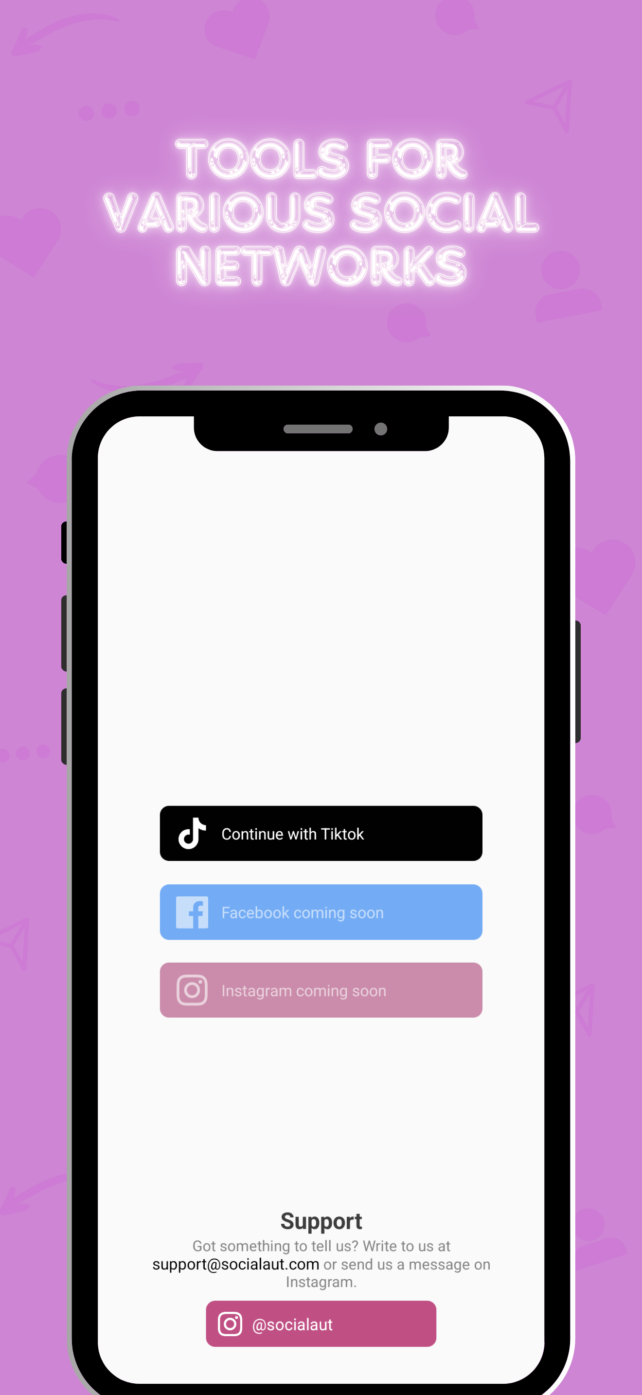 SocialAut screenshot