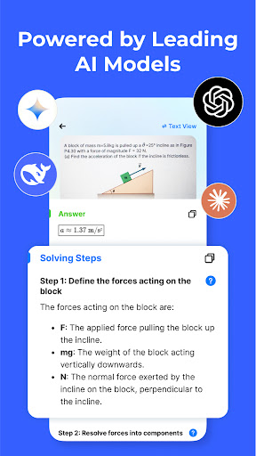 Solvely - AI помощник в учебе APK screenshot