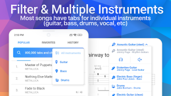 Songsterr APK screenshot