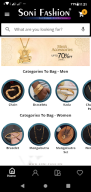 Soni Fashion - 1Gram Jewellery APK screenshot