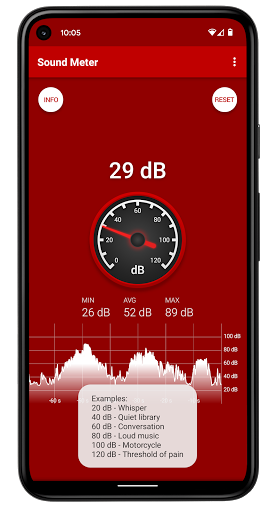 Sound Decibel Meter APK screenshot