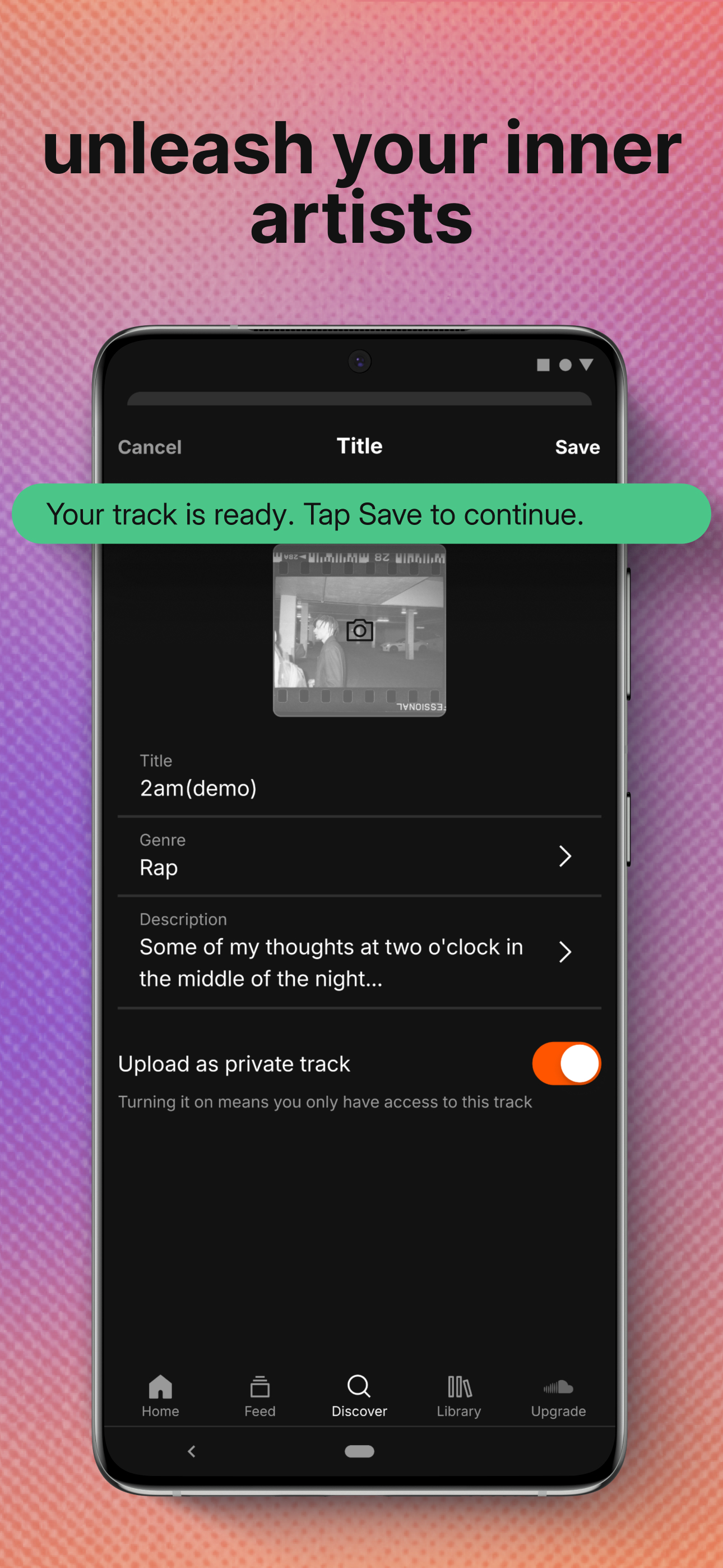 SoundCloud APK screenshot