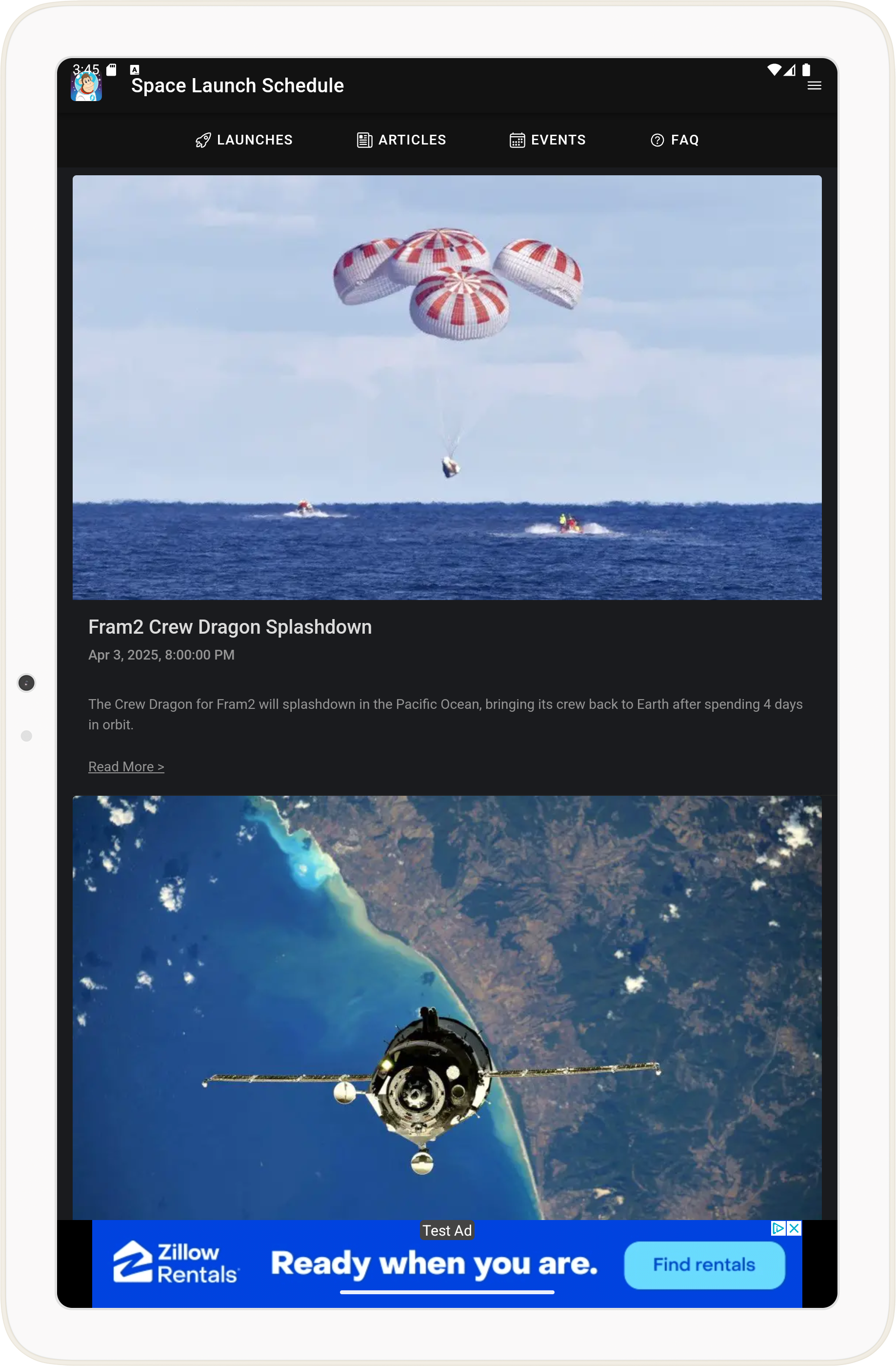 Space Launch Schedule APK screenshot