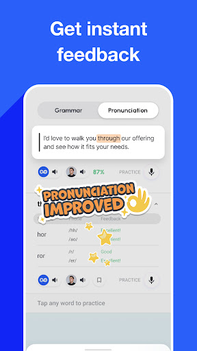 Speak English with Loora AI APK screenshot