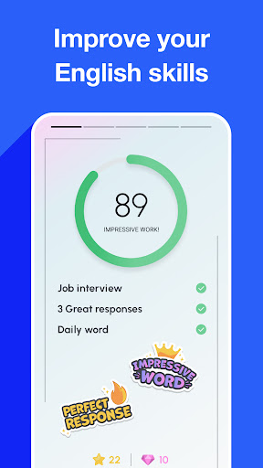 Speak English with Loora AI APK screenshot