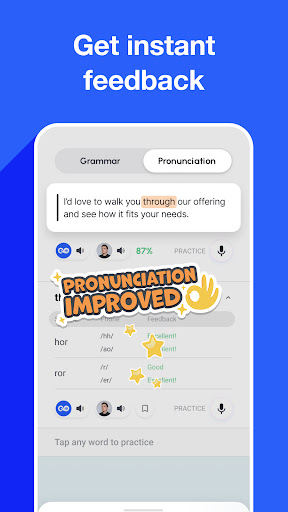 Speak English with Loora AI APK screenshot