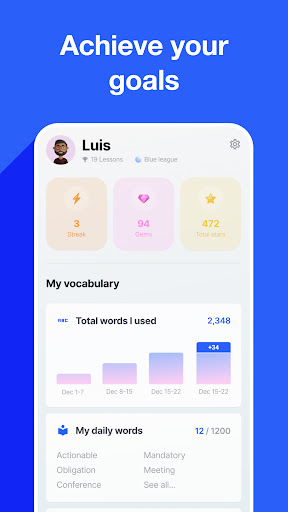 Speak English with Loora AI APK screenshot