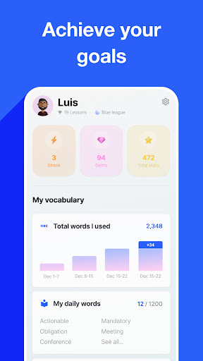Speak English with Loora AI APK screenshot