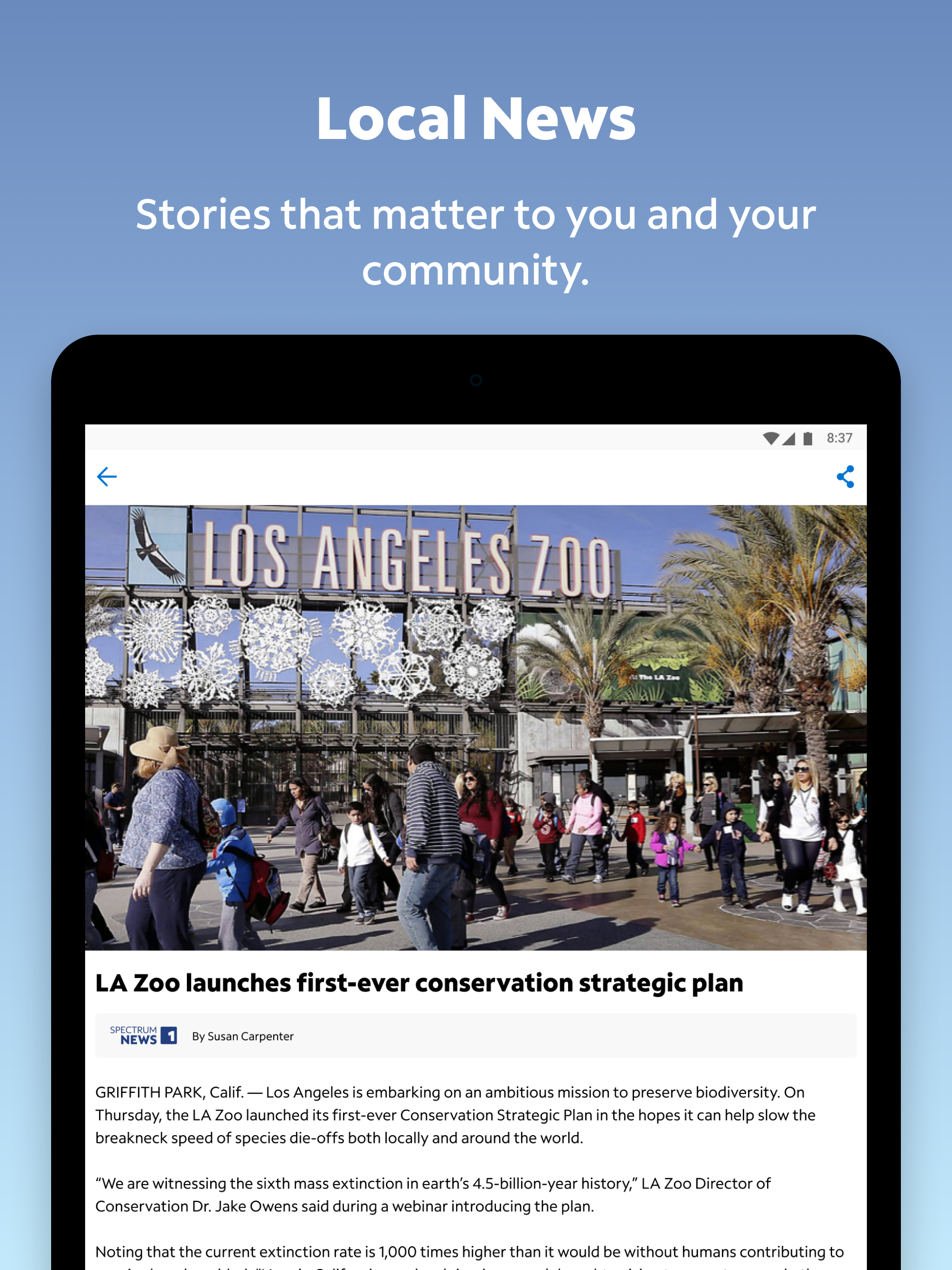Spectrum News: Local Stories APK screenshot