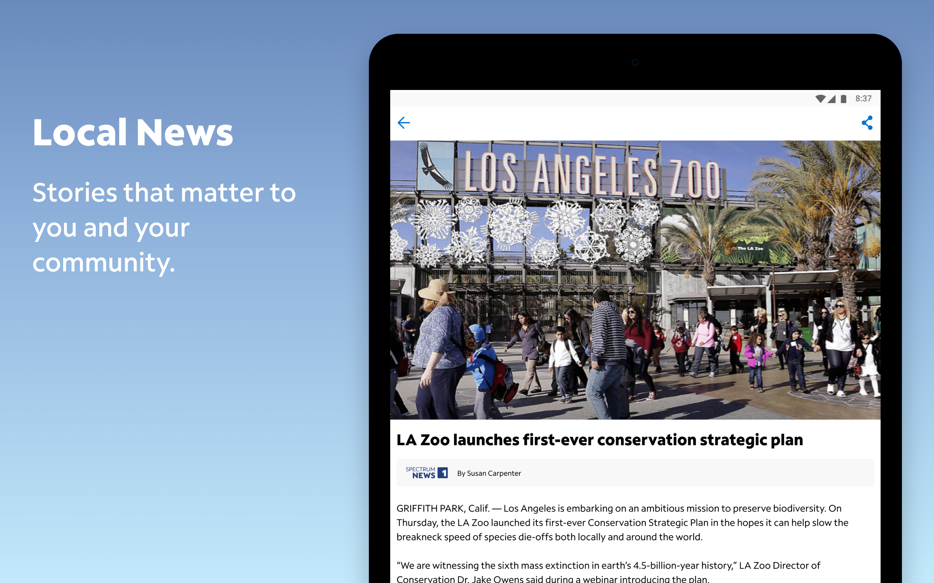 Spectrum News: Local Stories APK screenshot