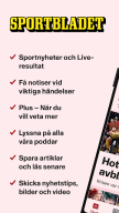 Sportbladet - störst på sport APK screenshot