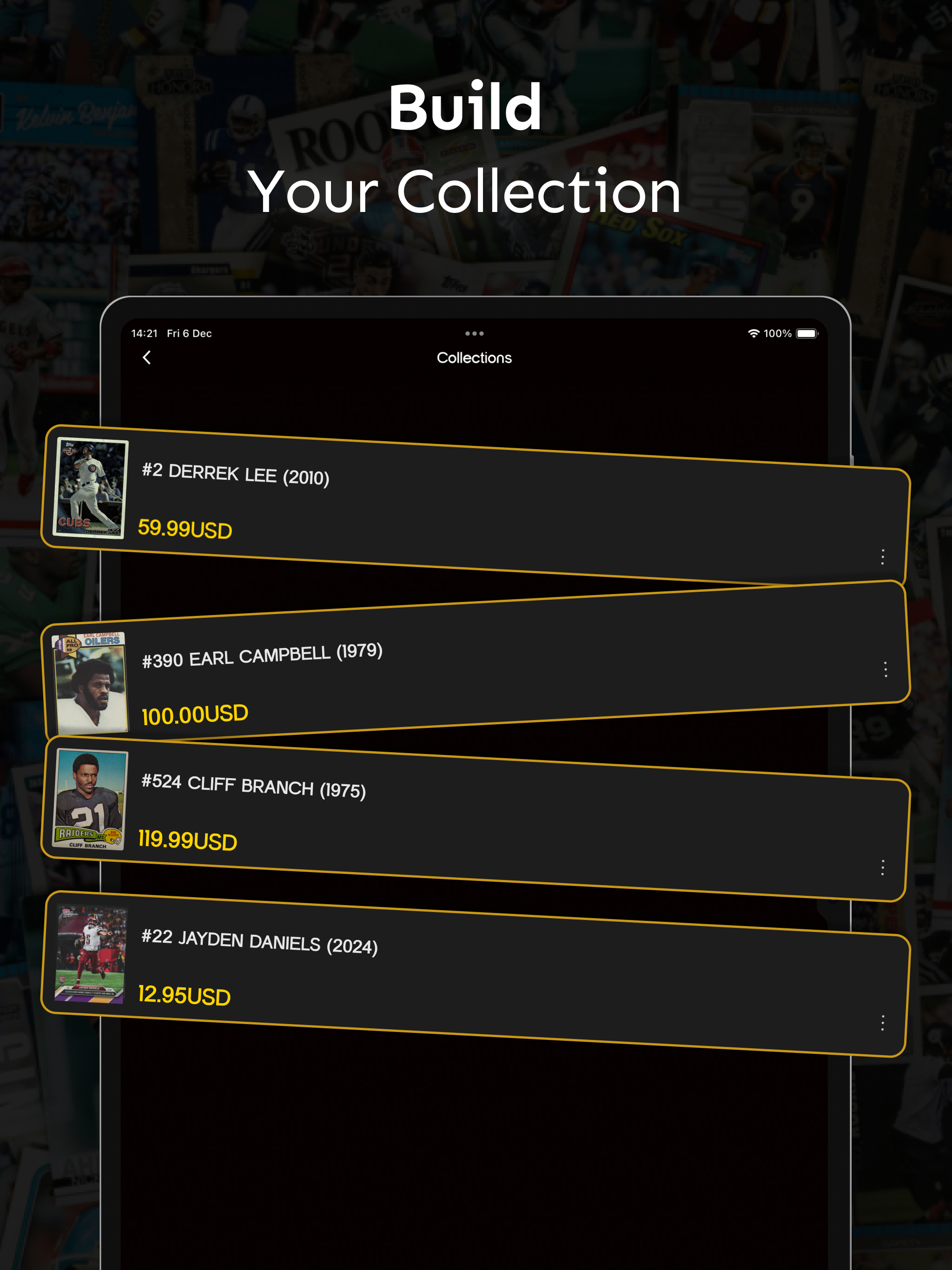 Sports Card Value Identifier APK screenshot