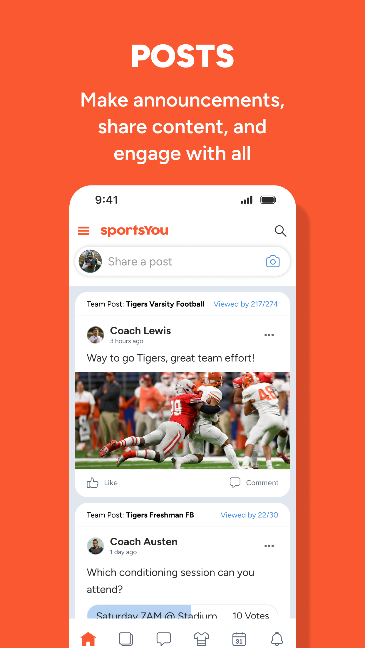 sportsYou APK screenshot