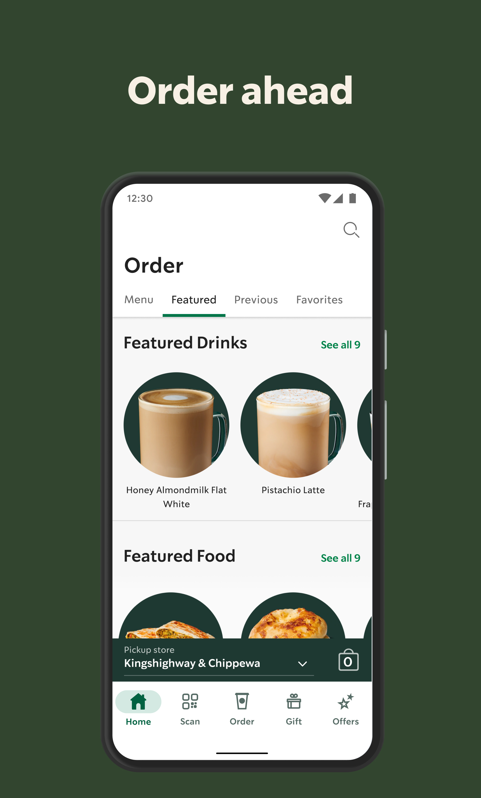 Starbucks APK screenshot