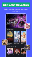 Storygrounds: Webtoons, Comics APK screenshot