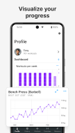Strong Workout Tracker Gym Log APK screenshot