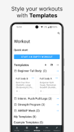 Strong Workout Tracker Gym Log APK screenshot