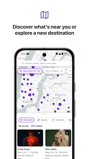 StubHub - Live Event Tickets APK screenshot