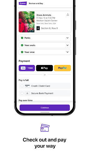 StubHub - Live Event Tickets APK screenshot