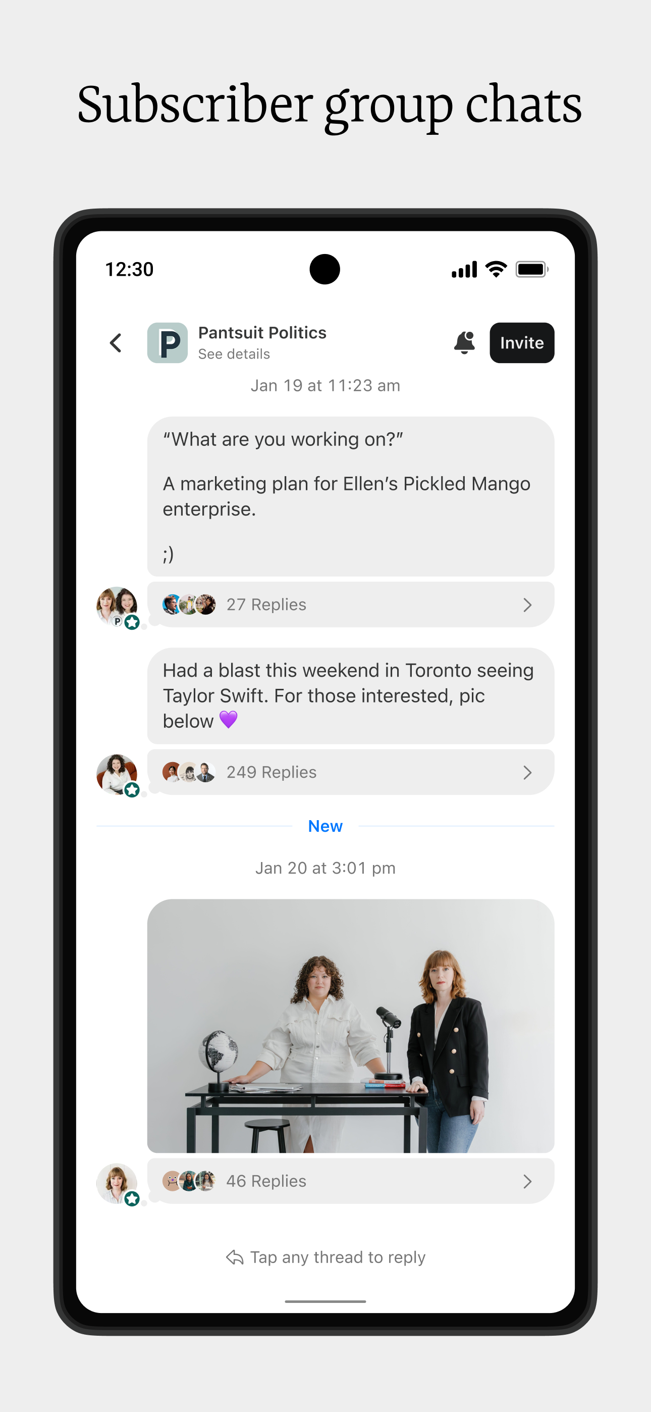 Substack APK screenshot