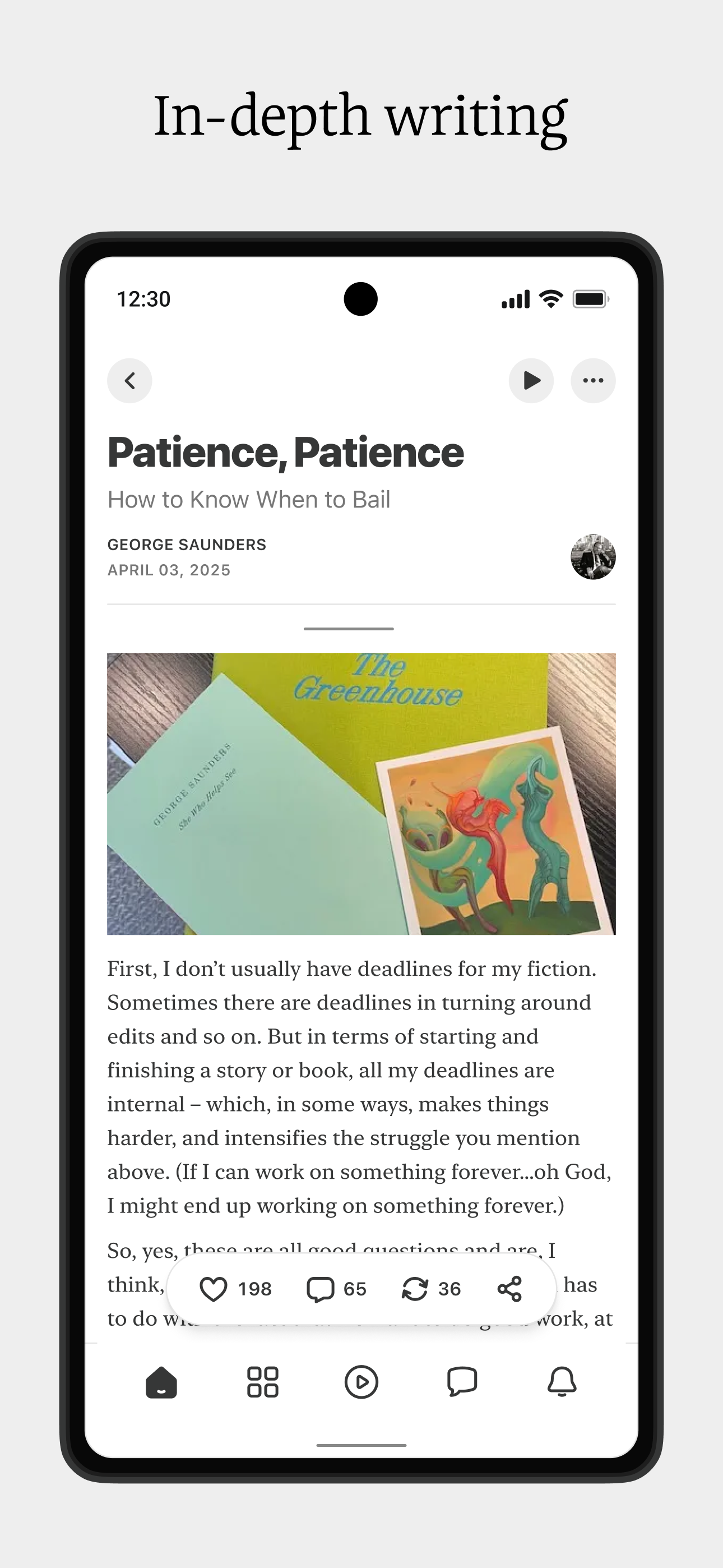 Substack APK screenshot