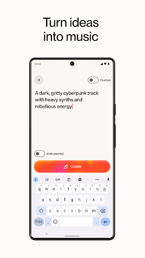 Suno - AI Music & Songs APK screenshot