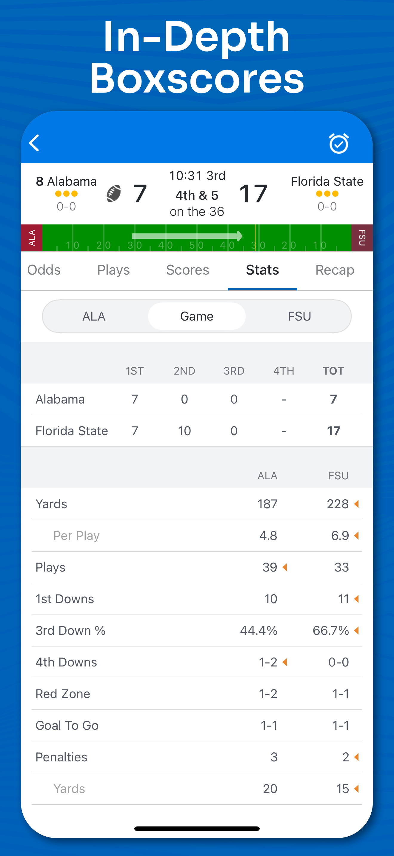Superfan: College Football APK screenshot