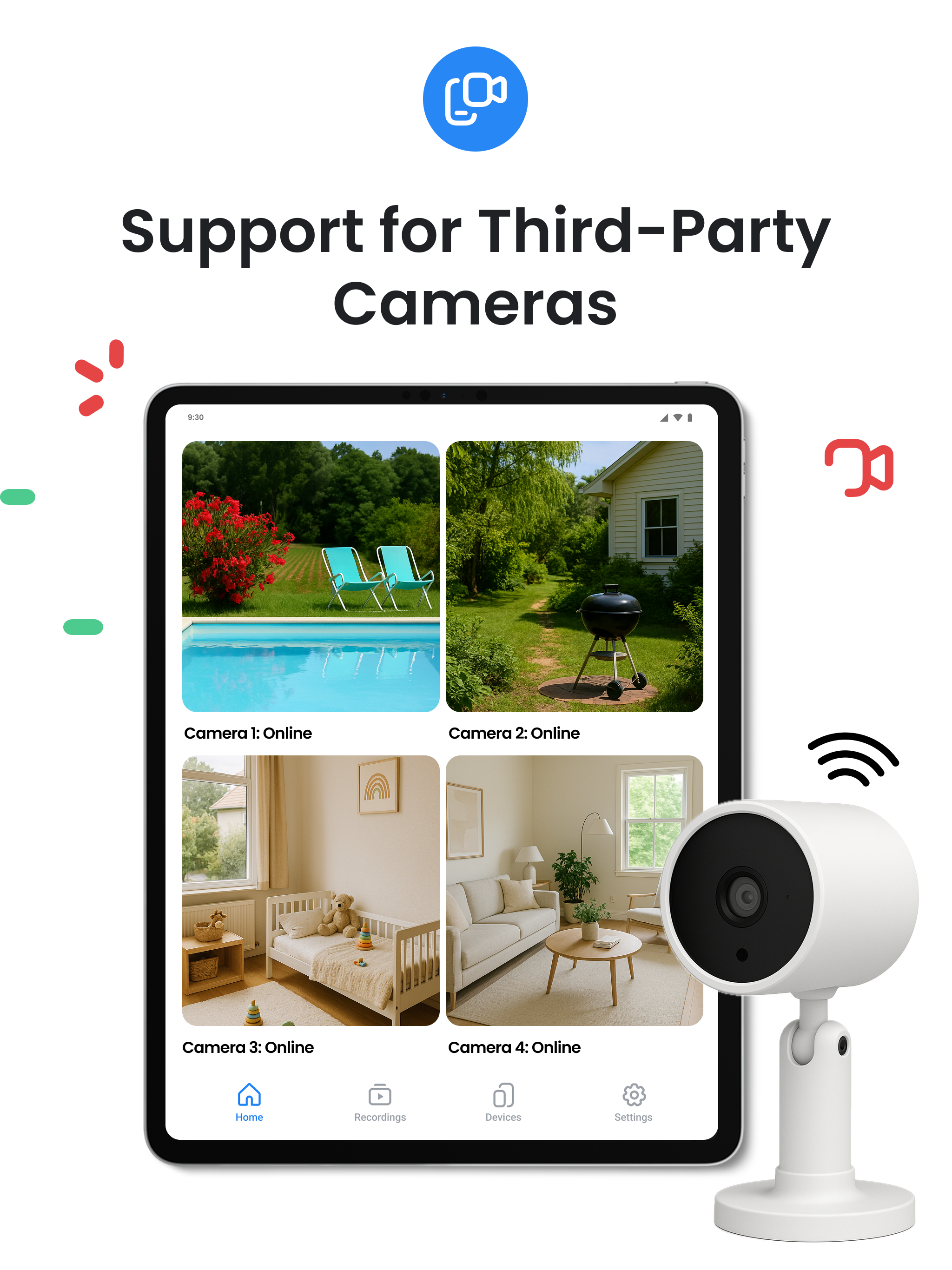 Surveillance Camera: Visory APK screenshot