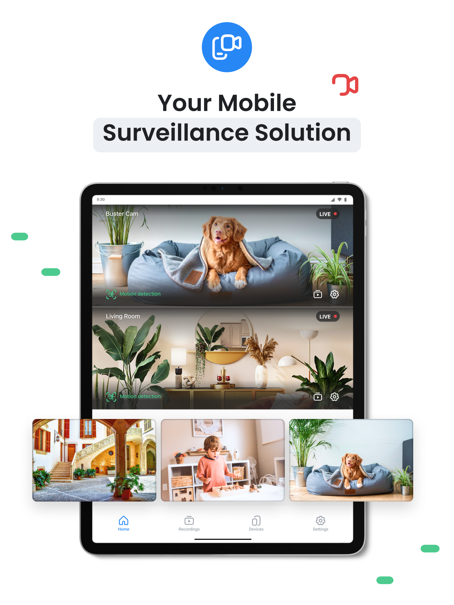 Surveillance Camera: Visory APK screenshot
