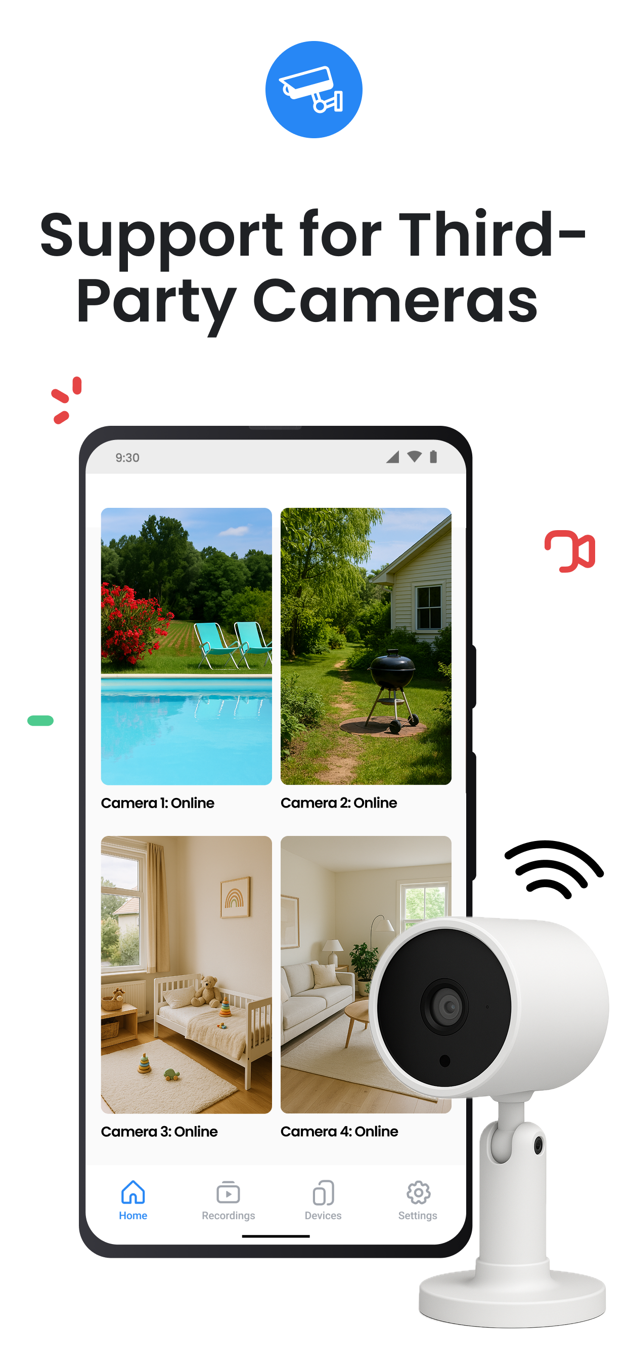 Surveillance Camera: Visory APK screenshot