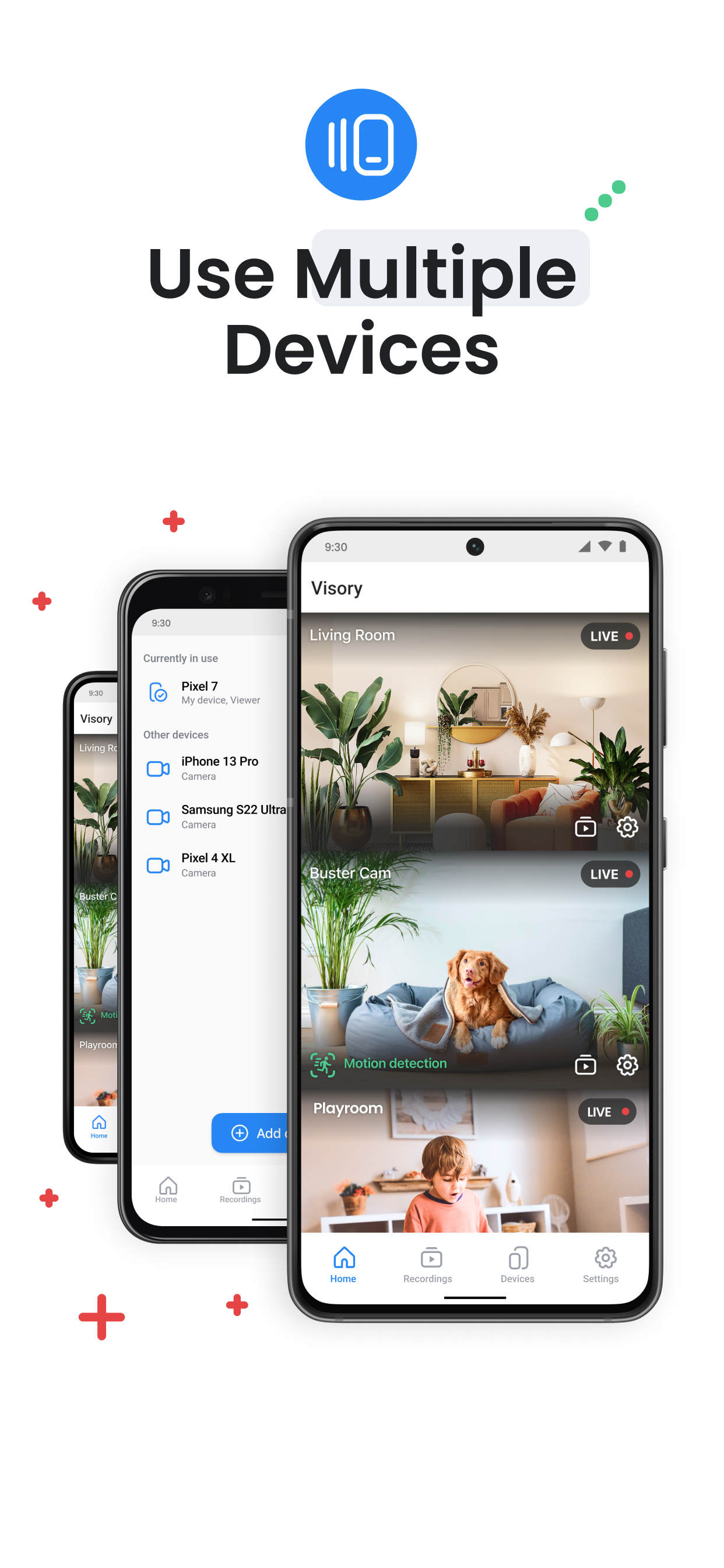 Surveillance Camera: Visory APK screenshot