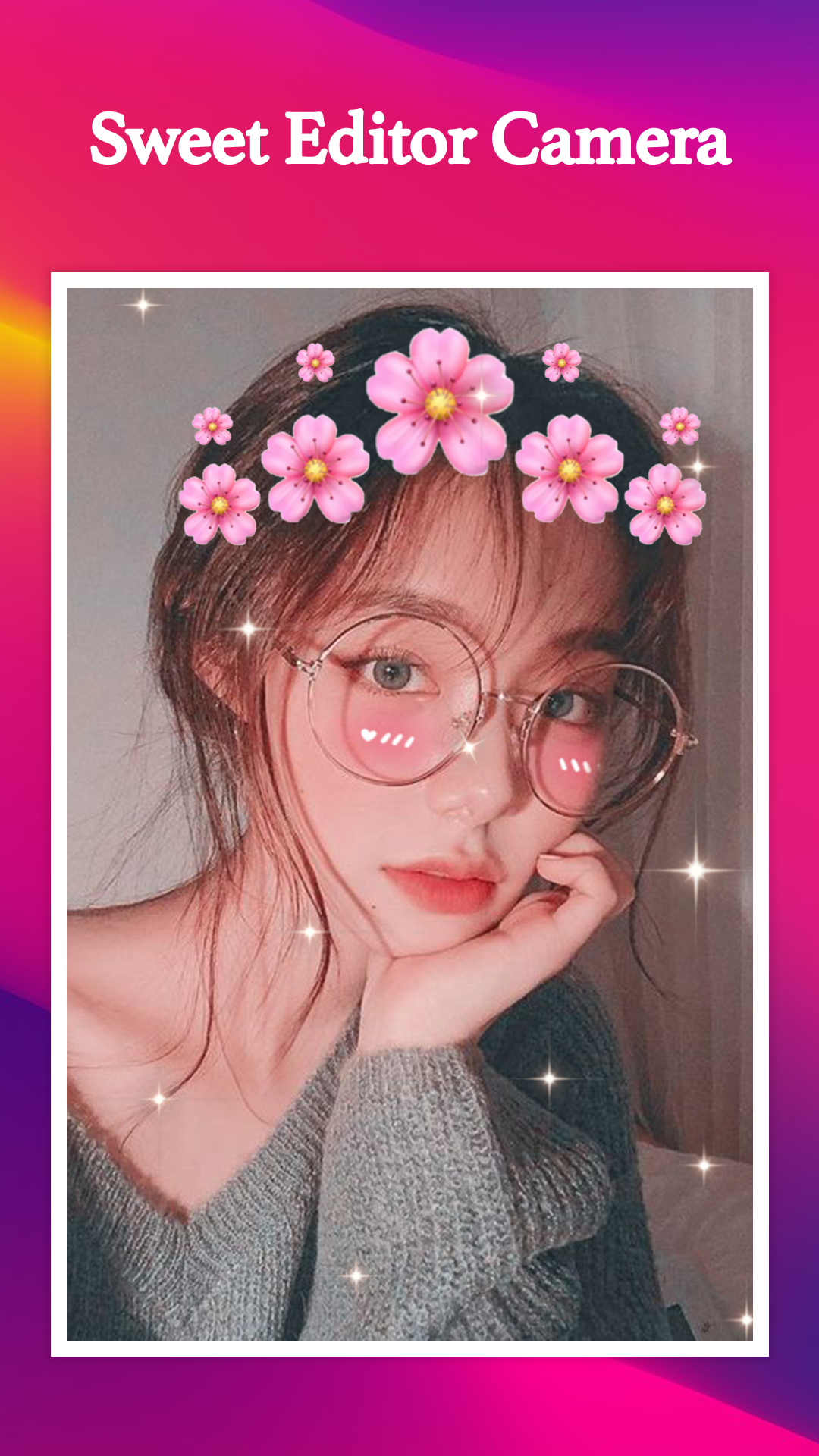 Sweet Editor Camera Lite APK screenshot