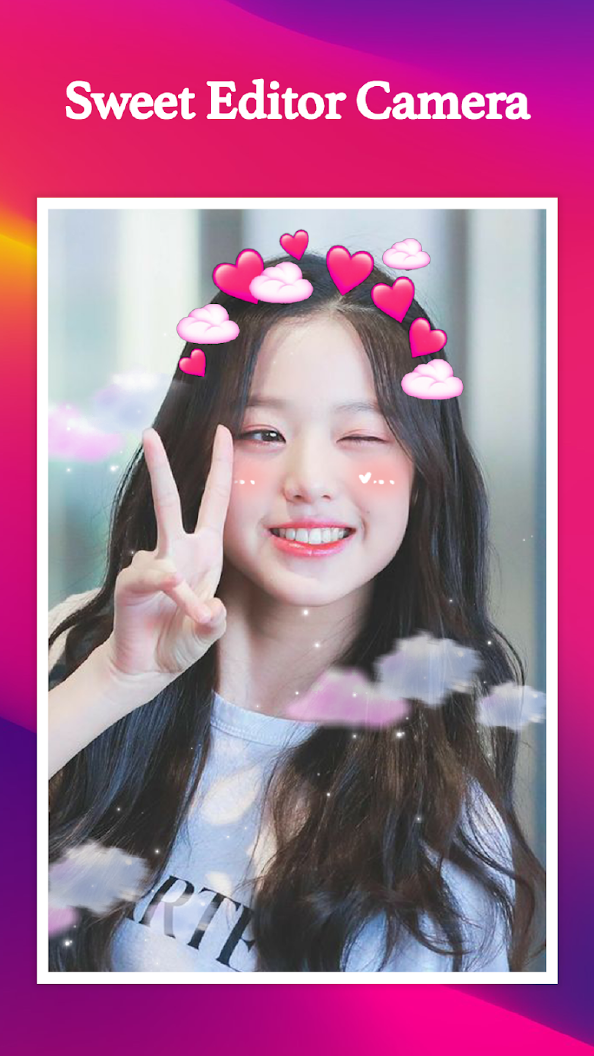 Sweet Editor Camera Lite APK screenshot