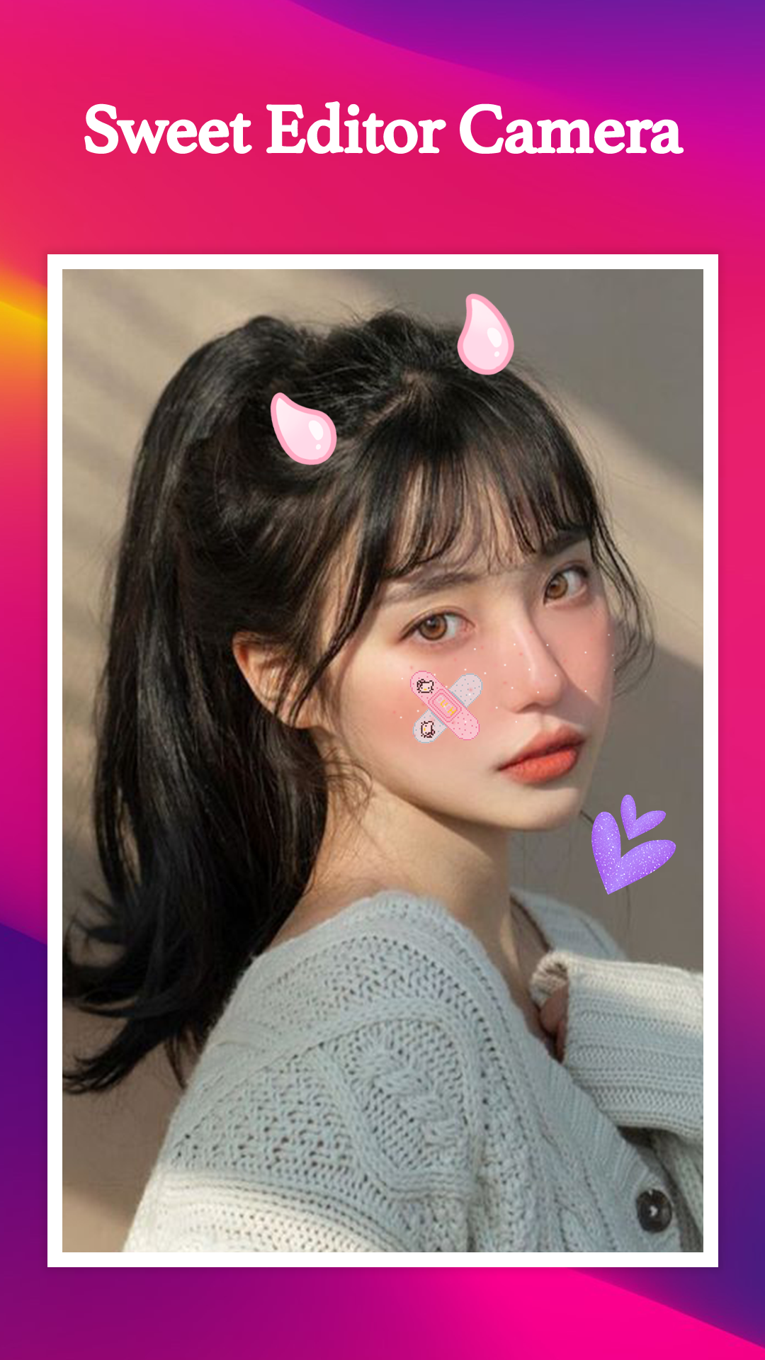 Sweet Editor Camera Lite APK screenshot