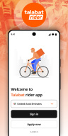 Talabat Rider screenshot