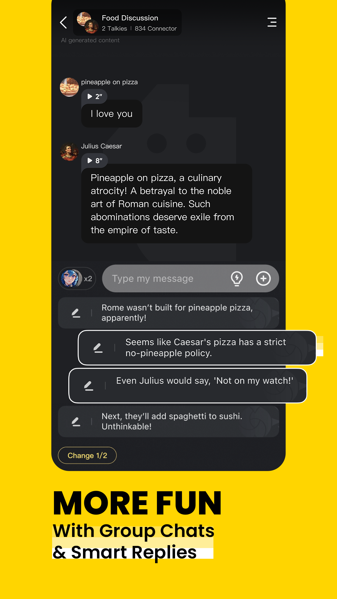 Talkie screenshot