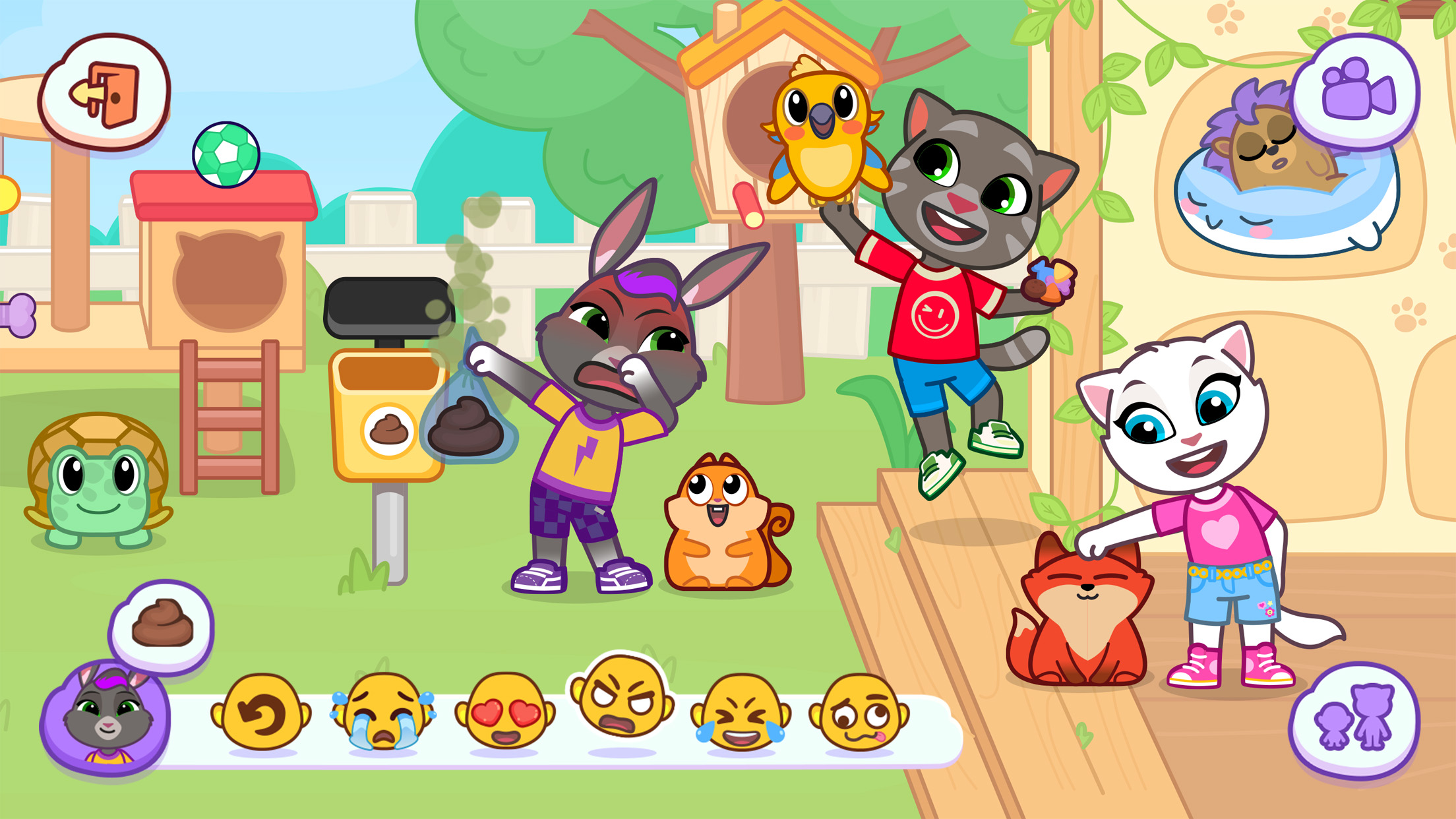 Talking Tom & Friends: World APK screenshot