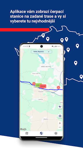 Tank Navigator - Ceny Benzínu APK screenshot