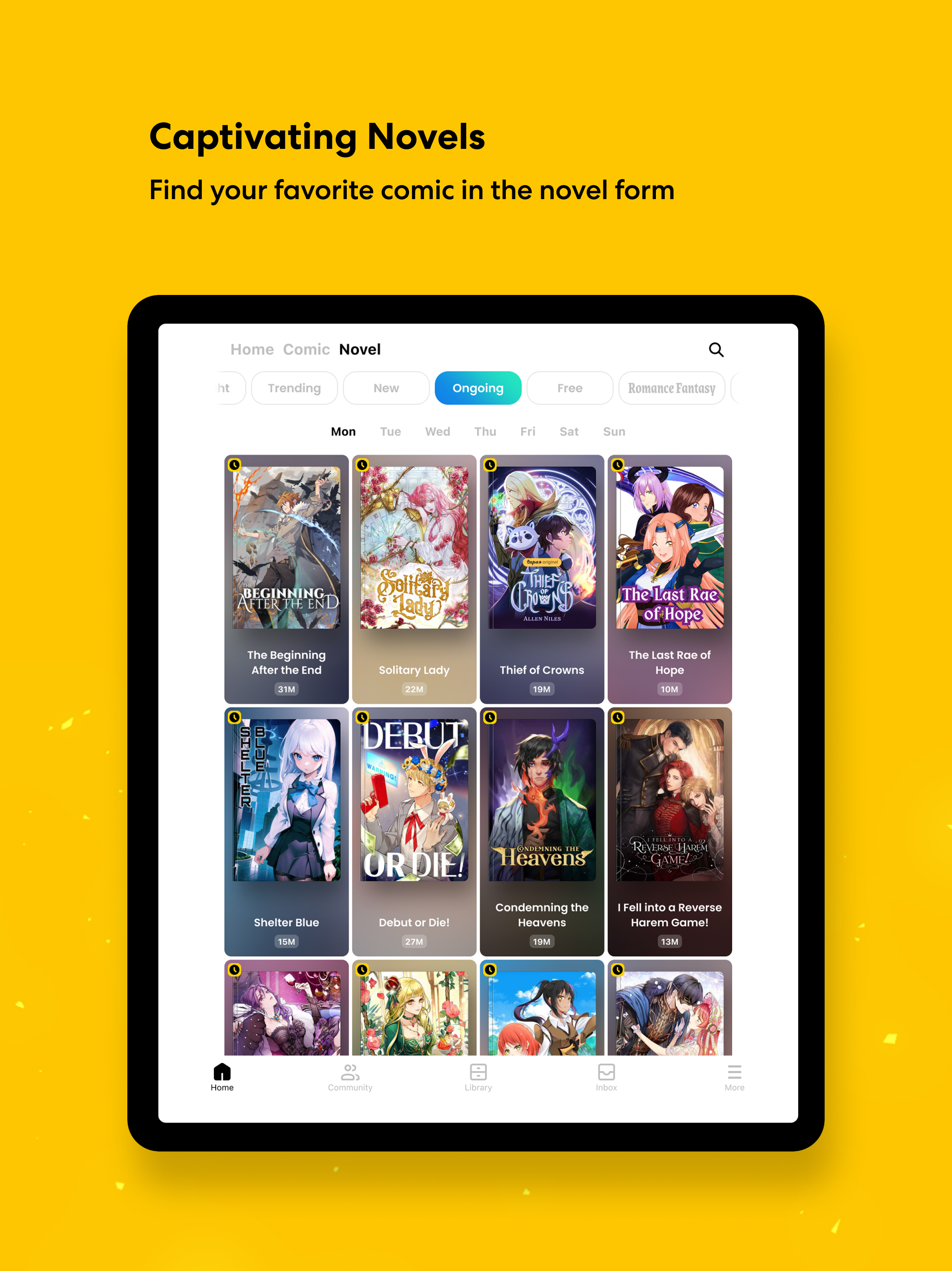 Tapas APK screenshot