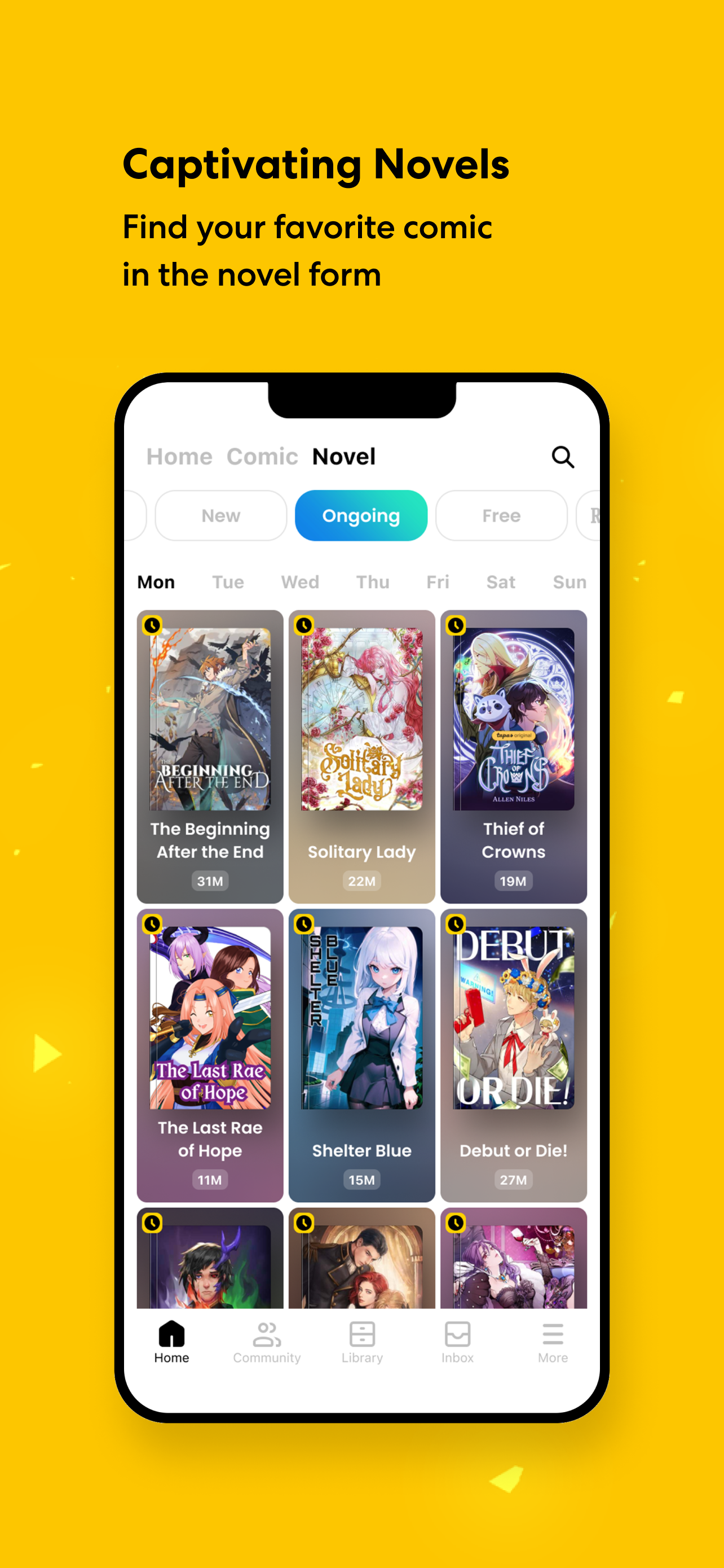 Tapas APK screenshot